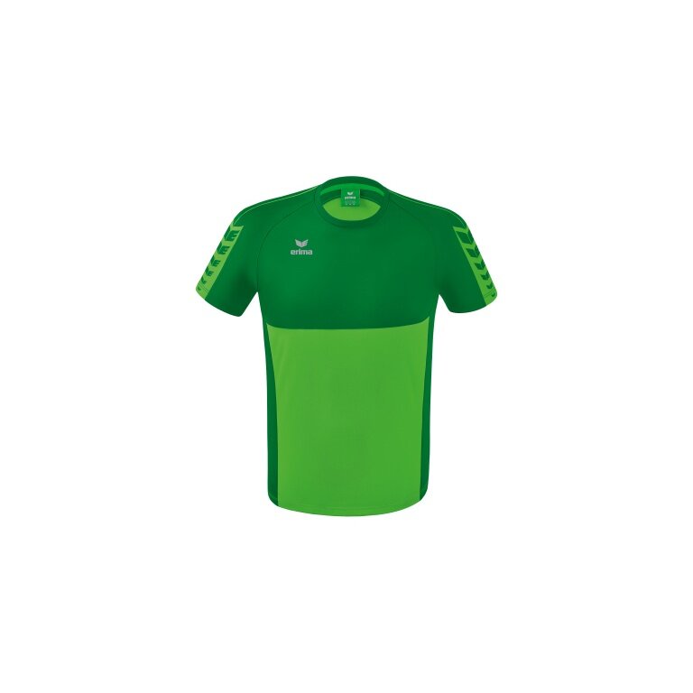 Erima Sport T-shirt Six Wings (100% Polyester, quick-drying, comfortable to wear) green/emerald Men