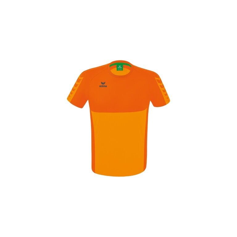 Erima Sport T-shirt Six Wings (100% Polyester, quick-drying, comfortable feel) orange Boys