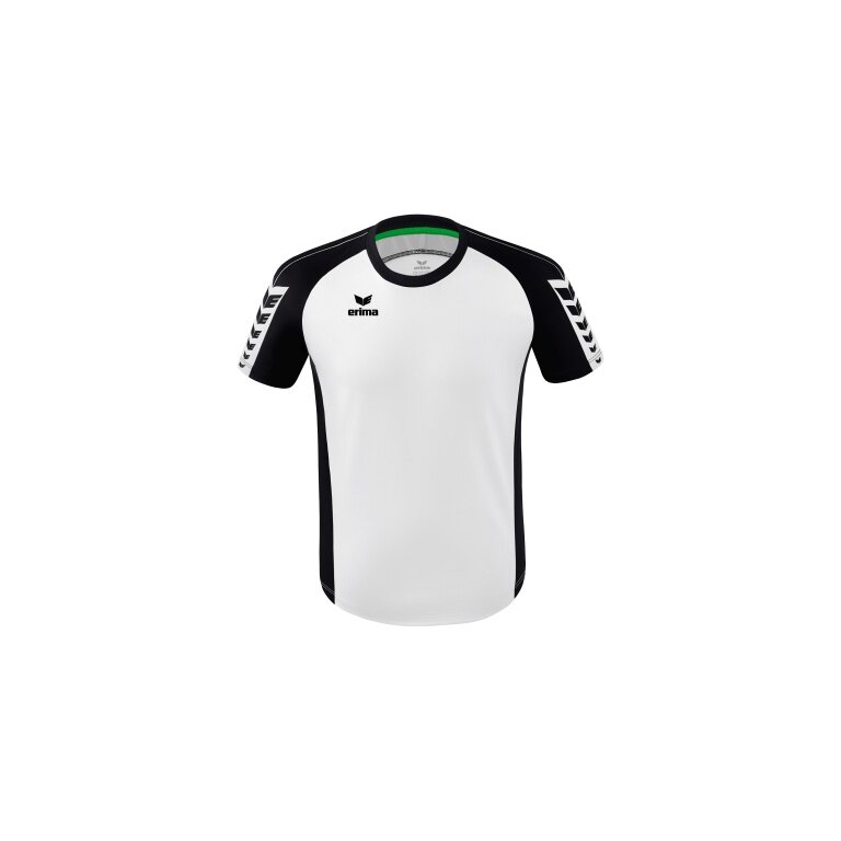 Erima Sport T-shirt Six Wings Jersey (100% Polyester, durable) white/black Men