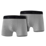 Erima Underwear Boxer Shorts (comfortable fit) grey Men's - 2 pieces