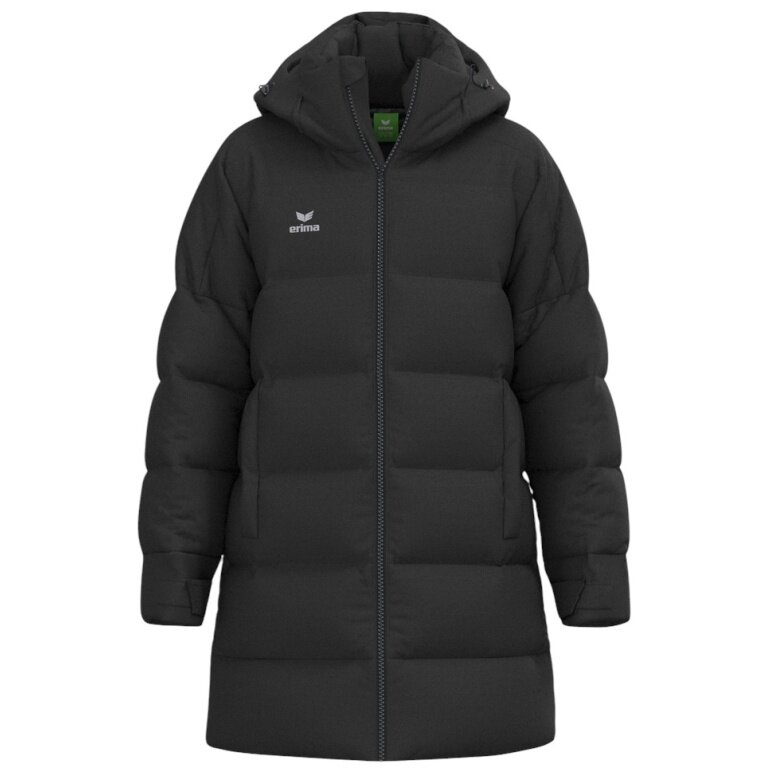 Erima Winter Jacket Premia Parka (Hood, Warm) Black Men's
