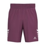 Erima Celebrate 125 Short Sports Trousers (100% Polyester, elastic waistband with drawstring) short burgundy men
