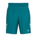 Erima Celebrate 125 Short Sports Trousers (100% Polyester, elastic waistband with drawstring) short tahitian blue men's