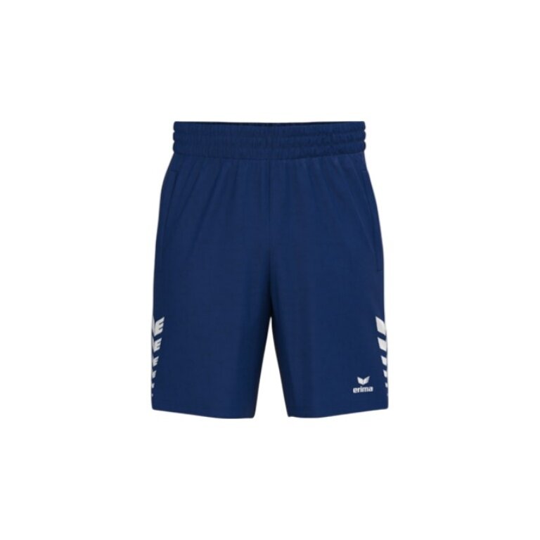 Erima Celebrate 125 Short Sports Trousers (100% Polyester, elasticated waistband with drawstring) short navy blue men's