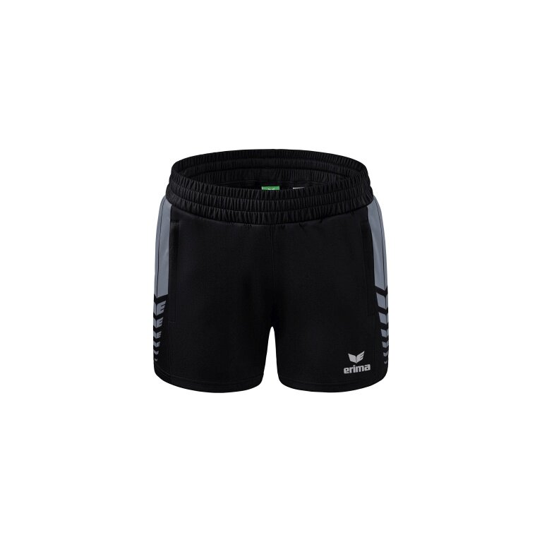Erima Sports Shorts Short Six Wings Worker (100% Polyester) short black/grey Women