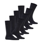 Esprit Daily Socks Crew Solid (Cotton) black Men's - 4 pairs