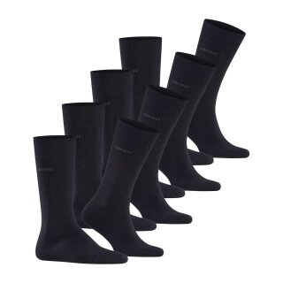Esprit Daily Socks Crew Solid (Cotton) black Men's - 4 pairs