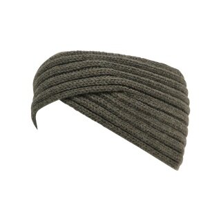 Falke Headband (high-quality virgin wool) - green-brown - 1 piece