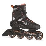 FILA Inline Skates Legacy Comp (Bearings: 4) black/orange ladies
