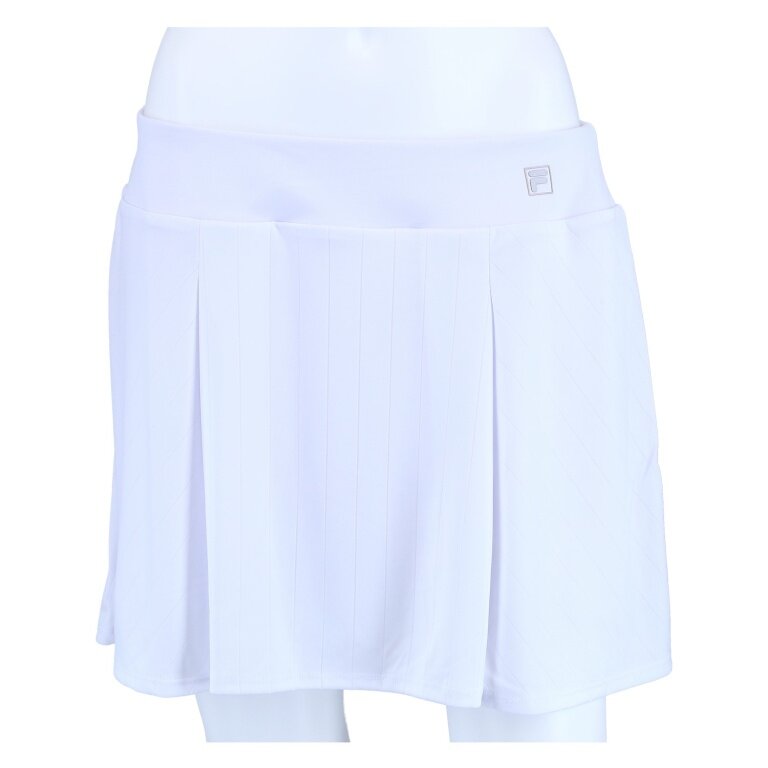 Fila Tennis Skirt Kathleen (100% Polyester, Pleated Skirt) white Ladies