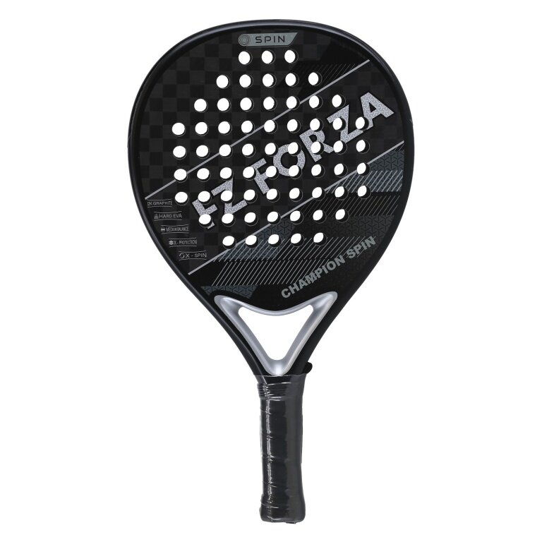 Forza Paddle Racket Champion Spin 355g/Round/Tournament Black