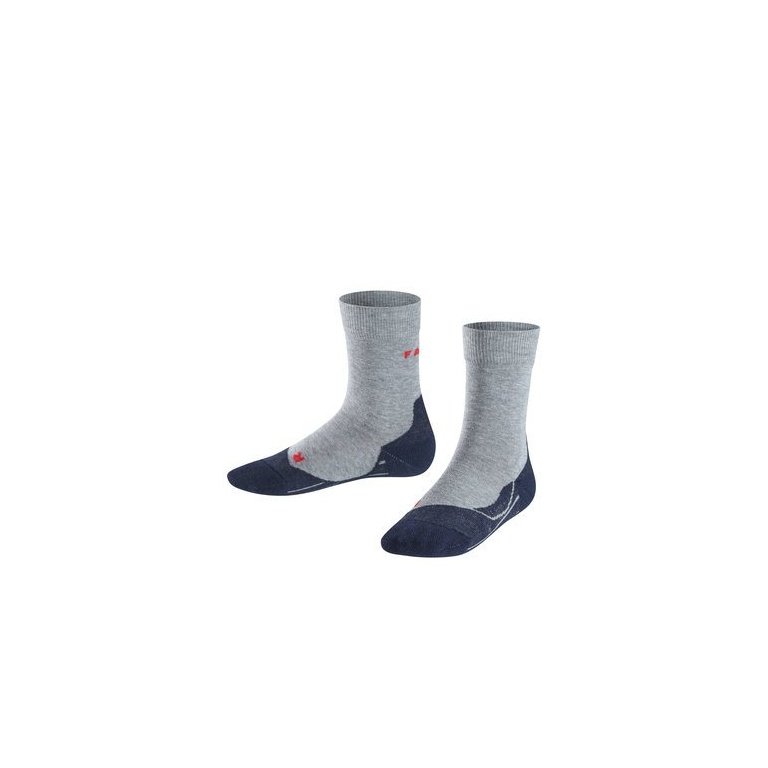 Falke Running Socks RU4 (medium cushioning) grey Kids - 1 Pair