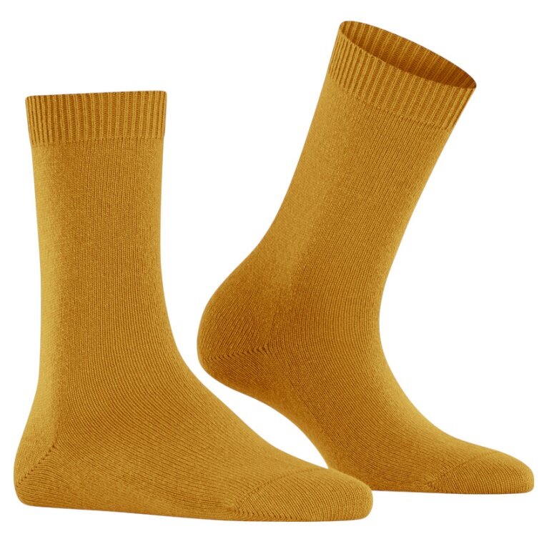 Falke Daily Sock Cosy Wool (soft cashmere, temperature-regulating merino wool) 2025 orange ladies - 1 pair