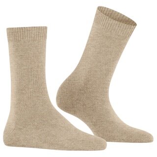 Falke Daily Sock Cosy Wool (soft cashmere, temperature-regulating merino wool) 2025 beige ladies - 1 pair