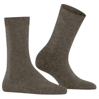 Falke Daily Sock Cosy Wool (soft cashmere, temperature-regulating merino wool) 2025 brown ladies - 1 pair