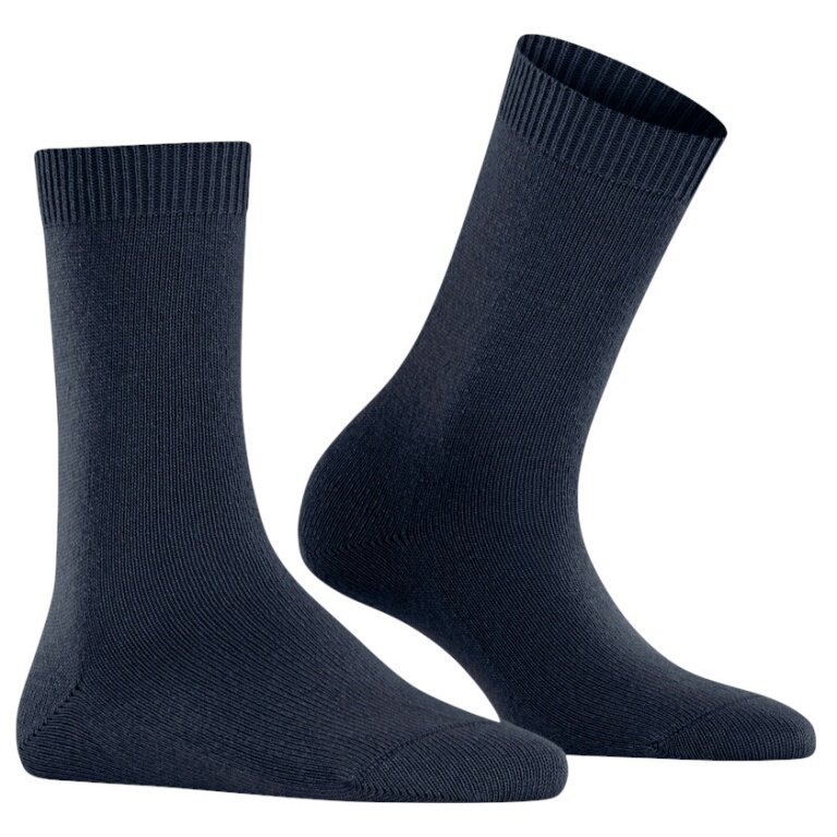 Falke Daily Sock Cosy Wool (soft cashmere, temperature-regulating merino wool) 2025 dark blue ladies - 1 pair