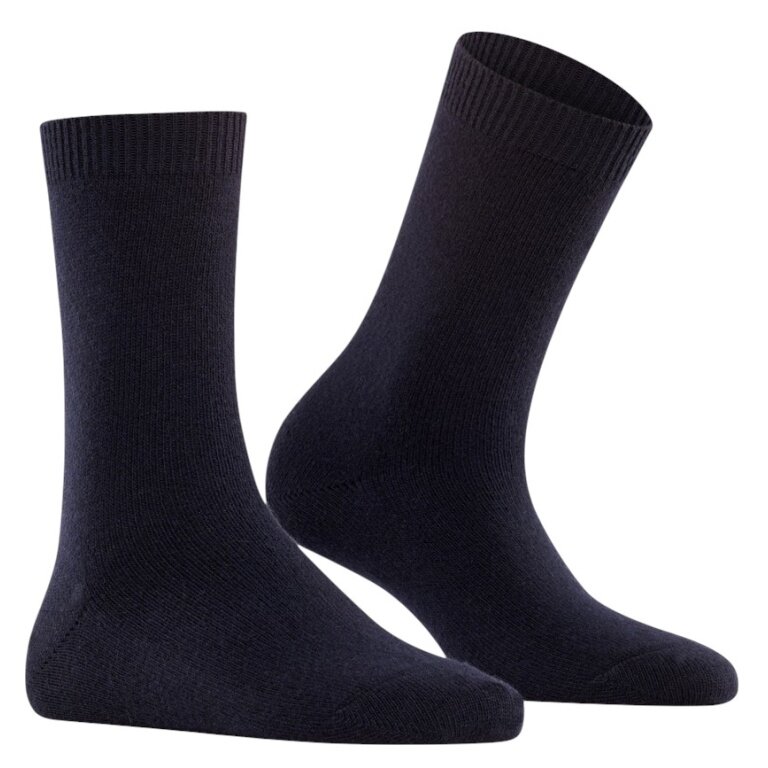 Falke Daily Sock Cosy Wool (soft cashmere, temperature-regulating merino wool) 2025 navy blue ladies - 1 pair