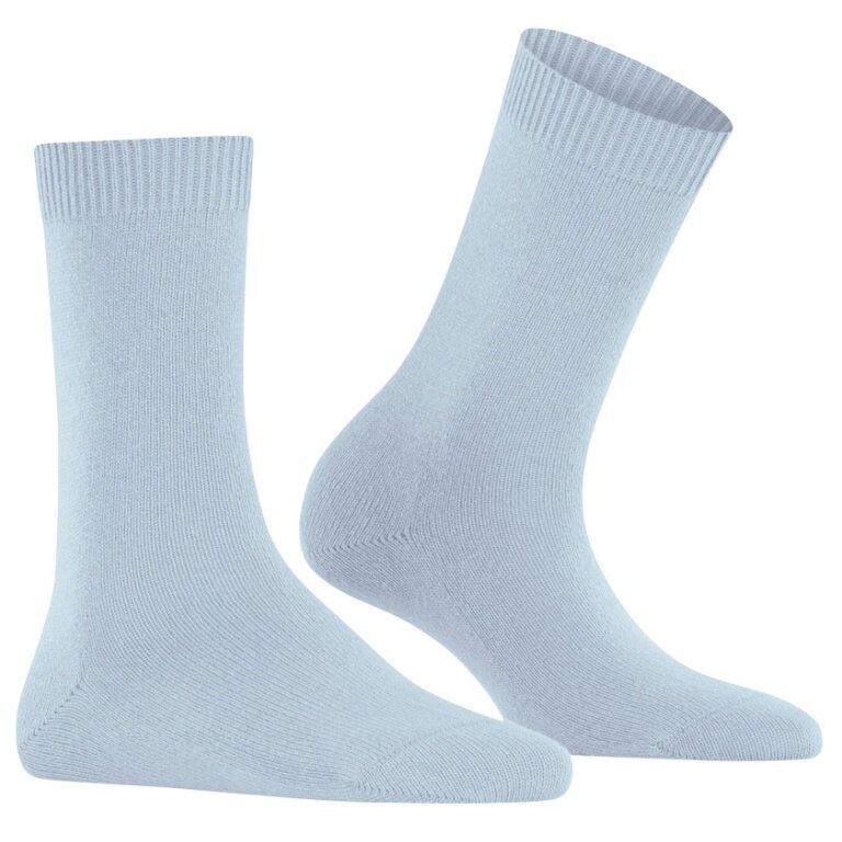 Falke Daily Sock Cosy Wool (soft cashmere, temperature-regulating merino wool) 2025 light blue ladies - 1 pair