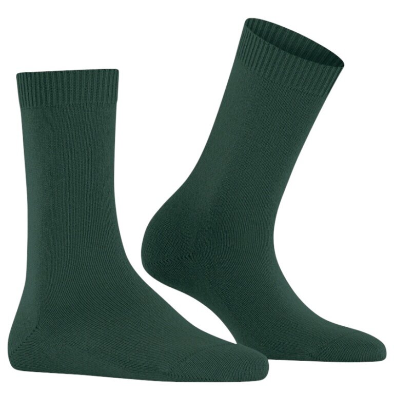 Falke Daily Sock Cosy Wool (soft cashmere, temperature-regulating merino wool) 2025 green ladies - 1 pair