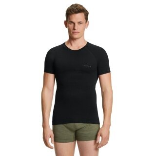 Falke Functional T-shirt Wool-Tech Light (comfortable fit) Short Sleeve black Men