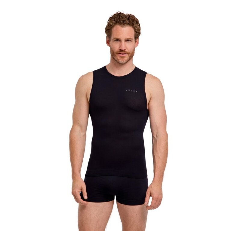 Falke Functional Underwear Singlet Ultralight Cool (Tight Fit and Maximum Freedom of Movement) Black Men
