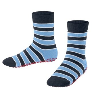 Falke Slippers Simple Stripes (Cotton Blend) Navy Blue Kids