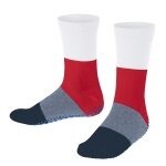 Falke Slippers Summer (Cotton Blend) white/blue/red Children