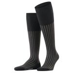 Falke Knee Socks Shadow (Business Sock, Cotton) Anthracite Grey Men - 1 Pair