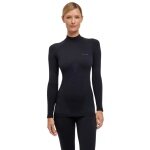 Falke Functional Underwear Long Sleeve Shirt Warm with Collar 2024 (maximum freedom of movement) black Ladies