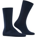 Falke Daily Sock Lhasa Rib (warming cashmere) navy blue men's - 1 pair