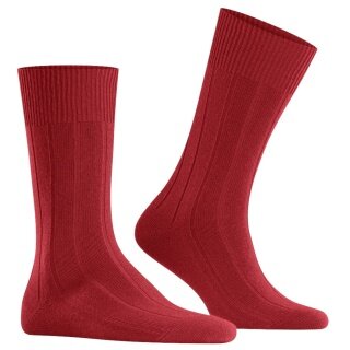 Falke Daily Sock Lhasa Rib (warming cashmere) red men's - 1 pair