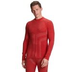 Falke Functional Underwear Long Sleeve Shirt Wool-Tech (finest Merino wool, high freedom of movement) red Men