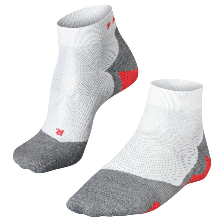 Falke Running Sock RU5 Race Short White/Grey Men - 1 Pair