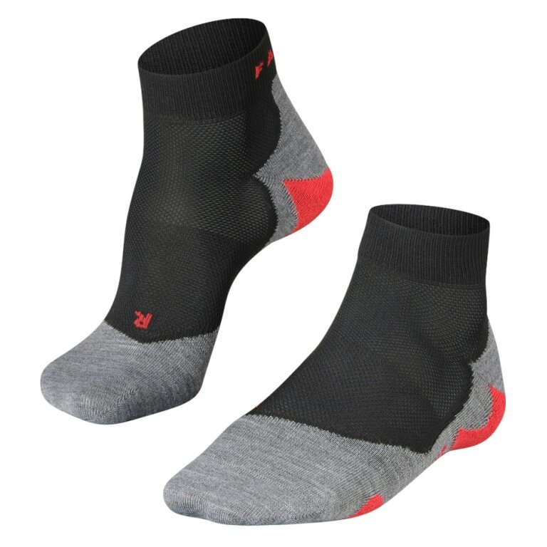 Falke Running Sock RU5 Race Short Black Men's - 1 Pair
