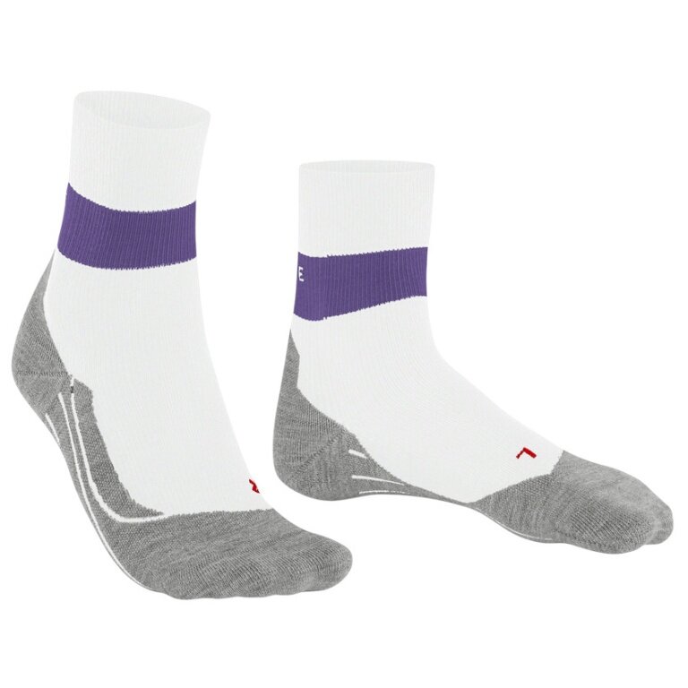 Falke Running Socks RU Compression Stabilizing (moisture-wicking, optimal fit) white ladies - 1 pair