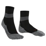 Falke Running Sock RU Compression Stabilizing (moisture-wicking, optimal fit) black/grey ladies - 1 pair