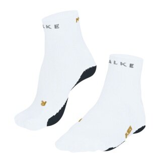 Falke Running Socks RU True Motion Short (optimal fit) white men's - 1 pair