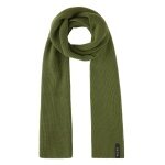 Falke Scarf (ultrafine Merino wool) olive green 170cm x 25cm - 1 piece