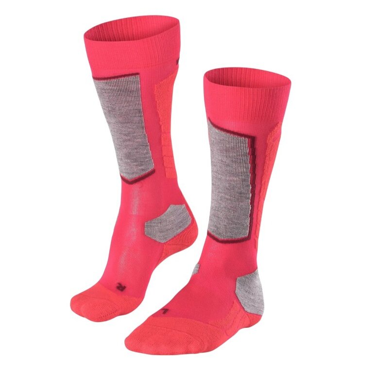 Falke Ski Sock SK2 Intermediate Vegan Skiing Knee Socks (optimal fit) pink Women - 1 Pair