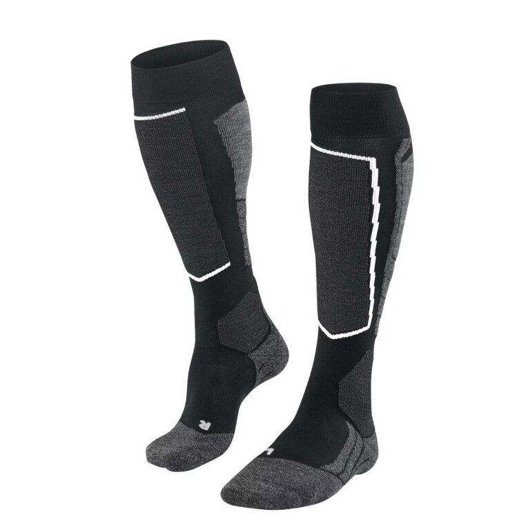 Falke Ski Sock SK2 Intermediate Vegan Skiing Knee-High Socks (optimal fit) black Men - 1 Pair