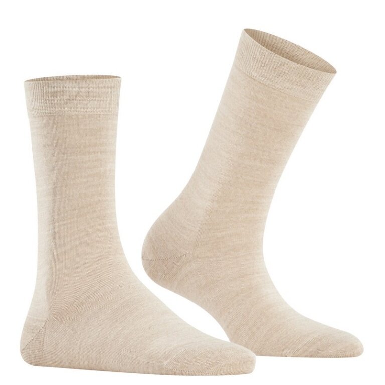 Falke Day Sock Soft Merino (lightweight, merino wool) beige ladies - 1 pair