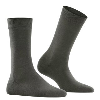 Falke Daily Sock Soft Merino (lightweight, merino wool) military green ladies - 1 pair