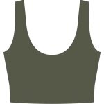 Falke Functional Underwear Sport Bra (adjustable straps, polyamide blend) green women