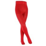 Falke Tights Family (sustainable cotton, highest wearing comfort) red Kids
