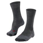 Falke Trekkingsocke TK2 (Merino wool, for light terrain) asphalt grey Men - 1 Pair