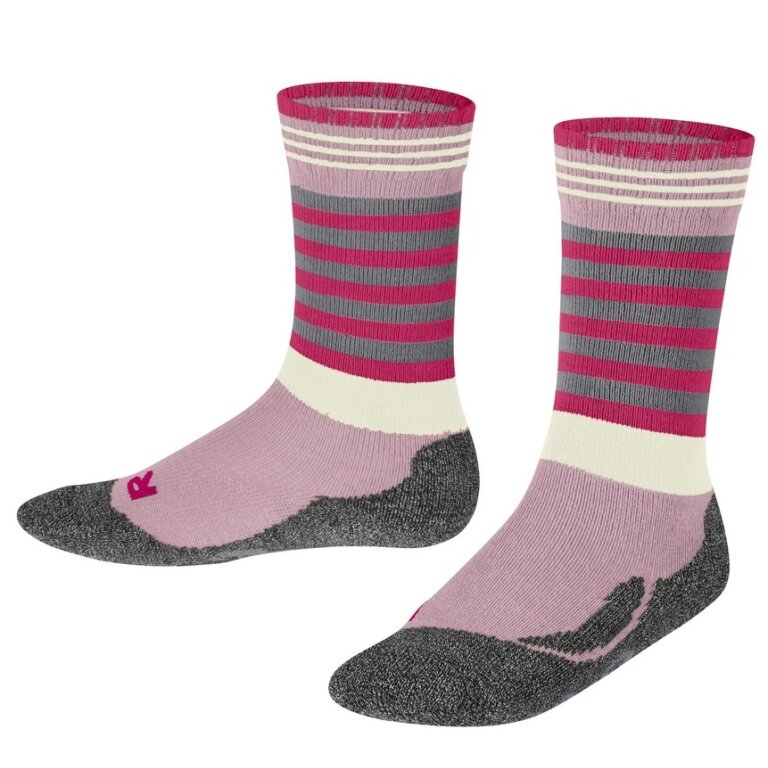 Falke Daily Sock Active Frog (high moisture transport) pink/grey Children - 1 pair