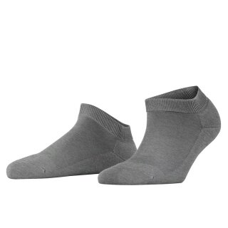 Falke Daily Sock ClimaWool Sneaker (moisture-regulating, Merino wool) grey Women - 1 Pair