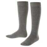 Falke Daily Sock Comfort Wool Knee Socks (warming Merino wool) dark grey Children - 1 Pair
