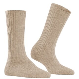 Falke Daily Sock Cosy Wool Boot (comfortable wearing experience) beige ladies - 1 pair