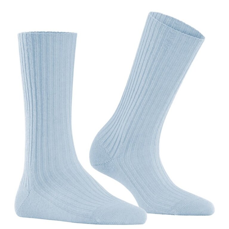 Falke Daily Sock Cosy Wool Boot (comfortable wearing experience) light blue ladies - 1 pair